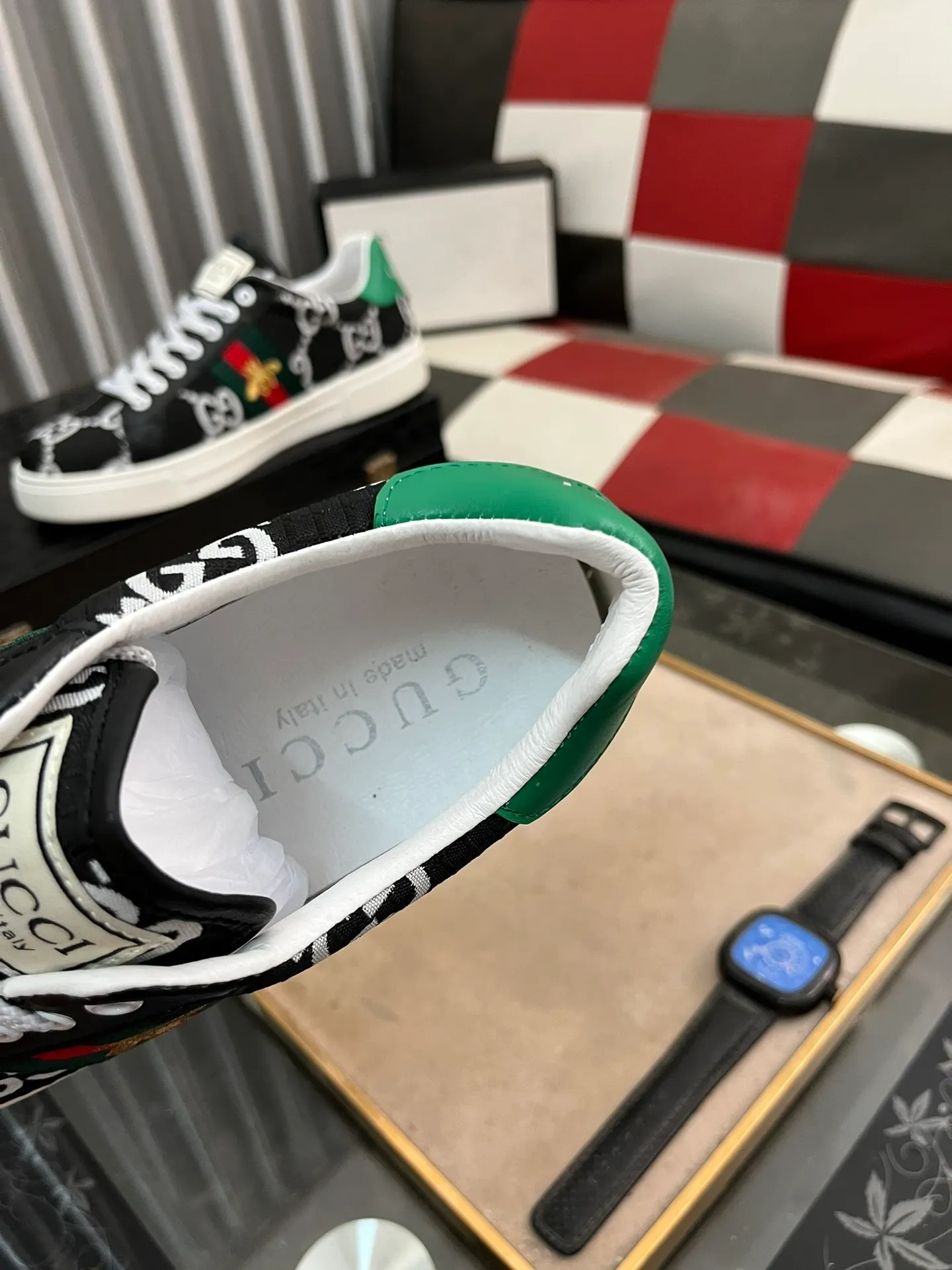 Men's men's shoes💰380⌚️⌚️" GUCCI" New official website • Same style latest • Hot style casual shoes, top brand [seduce] luxury ~ purchasing agency, top ~ quality. Products sold at the counter [Qiang] The original fabric adopts 3D printing technology ➕ Comfortable sheepskin lining, available in 38-443️⃣ colors